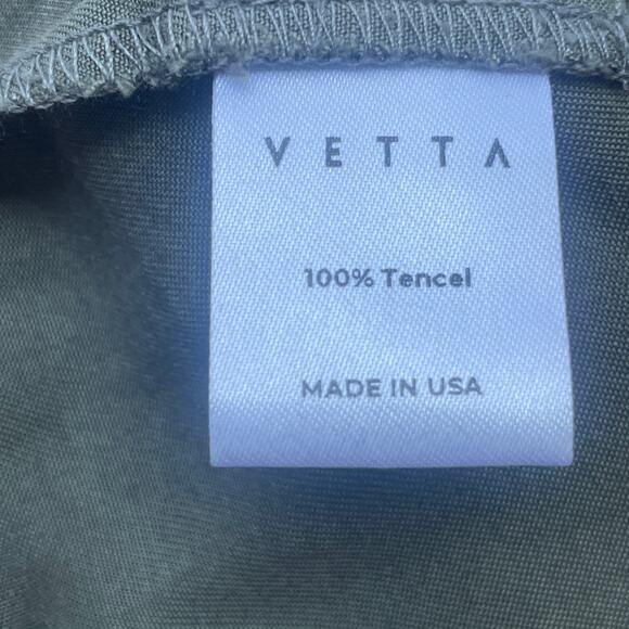 Vetta Capsule The Tencel Tapered Pant in Olive - Size XS - Picture 6 of 16